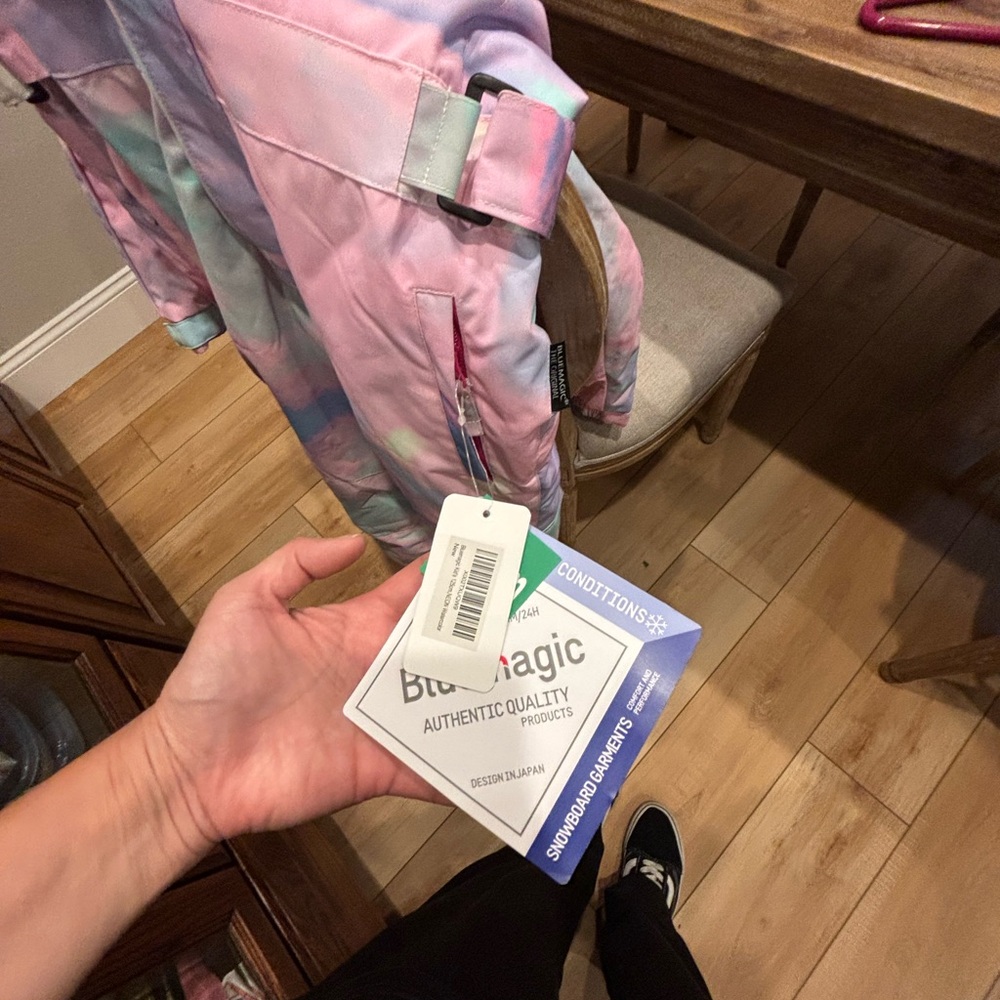 Kids Multicolor Snowsuit - Picture 5 of 12